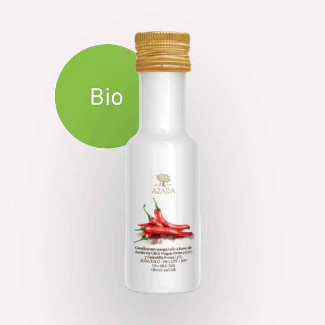 Azada - Extra natives Bio Olivenöl mit Chili - 100 ml
